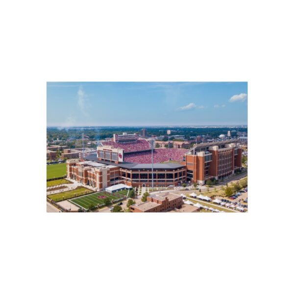 Oklahoma Sooners Gaylord Family Oklahoma Memorial Stadium Fine Art Posters