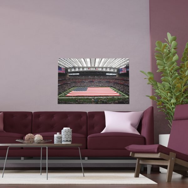Houston Texans NRG Stadium Indoor and Outdoor Silk Posters - Image 3