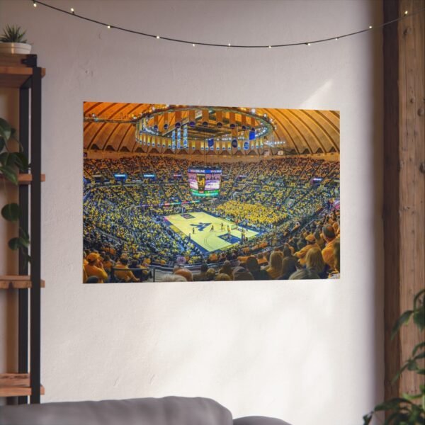 West Virginia Mountaineers WVU Coliseum Fine Art Posters - Image 3