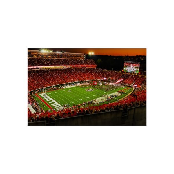 Georgia Bulldogs Dooley Field at Sanford Stadium Fine Art Posters