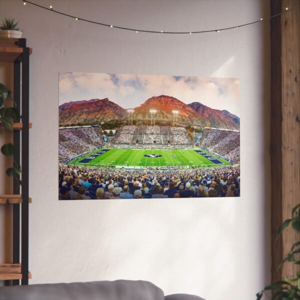 BYU Cougars LaVell Edwards Stadium Fine Art Posters - Image 3
