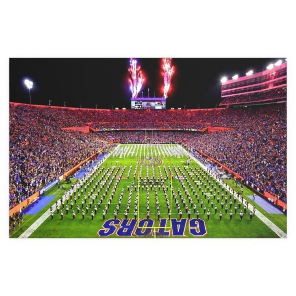 Florida Gators Ben Hill Griffin Stadium Indoor and Outdoor Silk Posters - Image 2