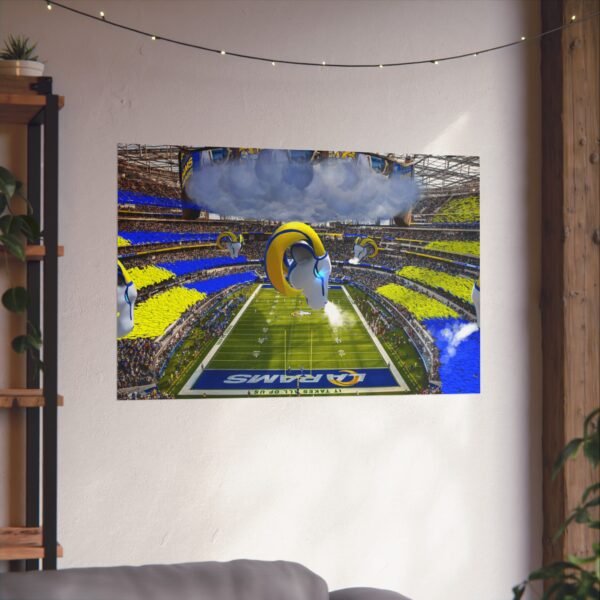 Los Angeles Rams SoFi Stadium Fine Art Posters - Image 3