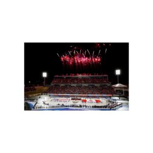 2018 Stadium Series Navy-Marine Corps Memorial Stadium - Toronto Maple Leafs vs Washington Capitals Fine Art Posters