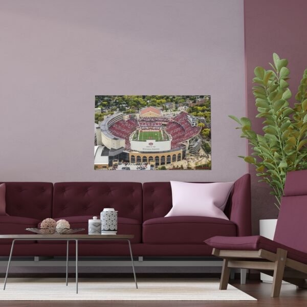 Wisconsin Badgers Camp Randall Stadium Indoor and Outdoor Silk Posters - Image 3