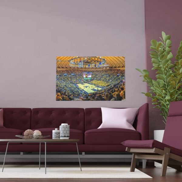 West Virginia Mountaineers WVU Coliseum Indoor and Outdoor Silk Posters - Image 3