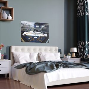 2024 Winter Classic T-Mobile Park - Vegas Golden Knights vs Seattle Kraken Indoor and Outdoor Silk Posters