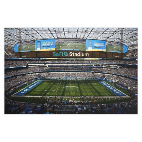 Los Angeles Rams SoFi Stadium Indoor and Outdoor Silk Posters - Image 2