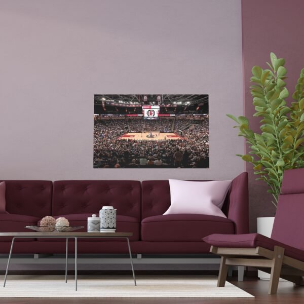 South Carolina Gamecocks Colonial Life Arena Indoor and Outdoor Silk Posters - Image 3