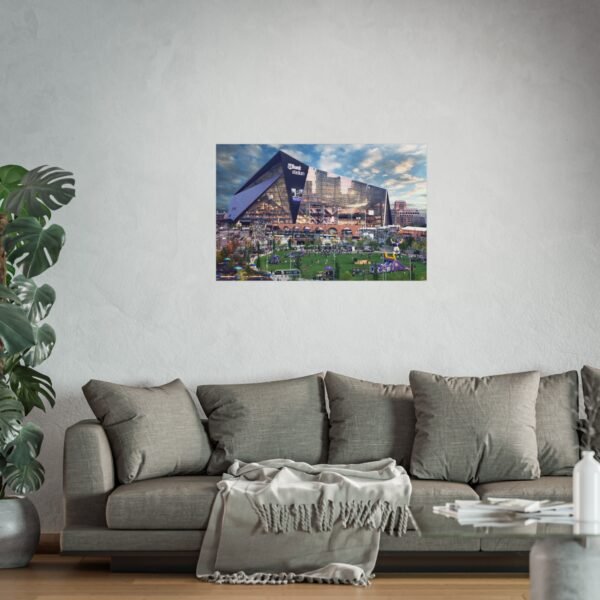 Minnesota Vikings U.S. Bank Stadium Fine Art Posters - Image 2
