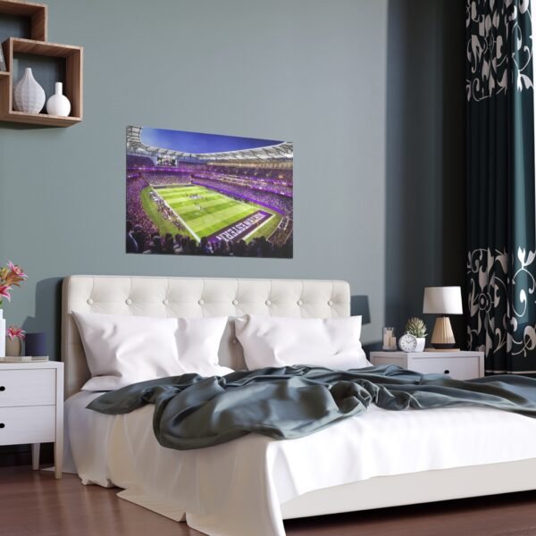 Northwestern Wildcats Welsh–Ryan Arena Indoor and Outdoor Silk Posters