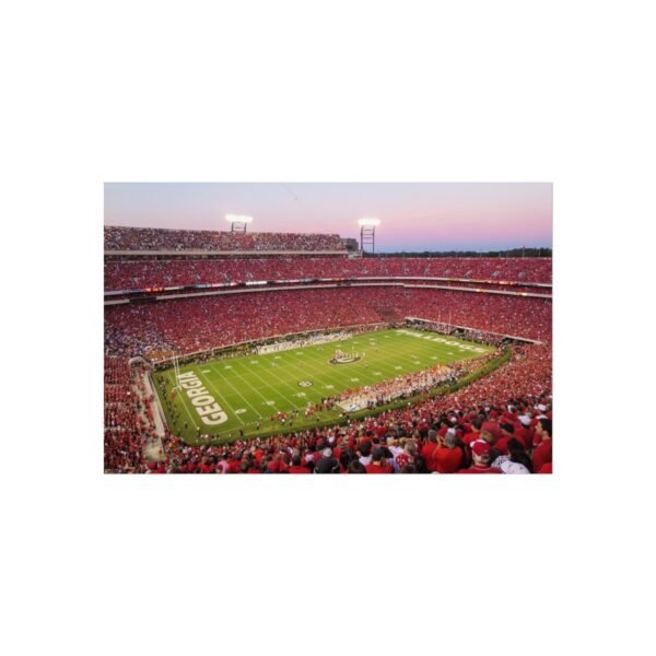 Georgia Bulldogs Dooley Field at Sanford Stadium Fine Art Posters