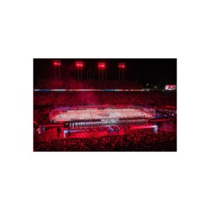 2023 Stadium Series Carter-Finley Stadium - Washington Capitals vs Carolina Hurricanes Fine Art Posters