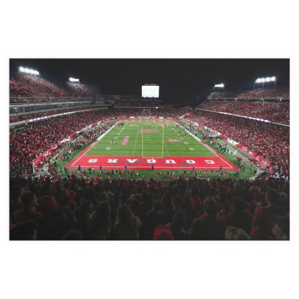 Houston Cougars TDECU Stadium Indoor and Outdoor Silk Posters - Image 2