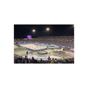 2020 Stadium Series Falcon Stadium - Los Angeles Kings vs Colorado Avalanche Fine Art Posters