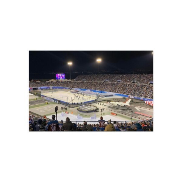 2020 Stadium Series Falcon Stadium - Los Angeles Kings vs Colorado Avalanche Fine Art Posters