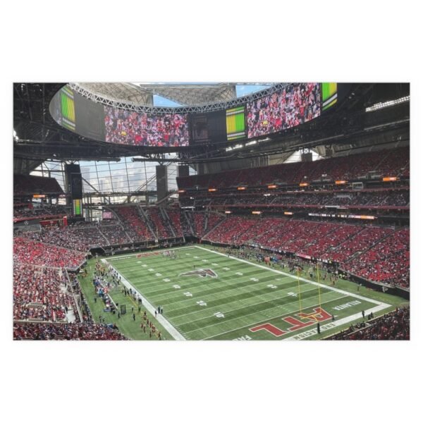 Atlanta Falcons Mercedes-Benz Stadium Indoor and Outdoor Silk Posters - Image 2