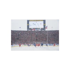2014 Winter Classic Michigan Stadium Toronto Maple Leafs vs  Detroit Red Wings Fine Art Posters