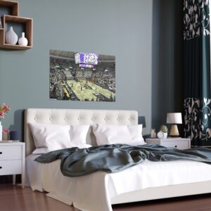 TCU Horned Frogs Ed and Rae Schollmaier Arena Indoor and Outdoor Silk Posters