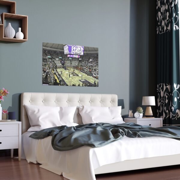 TCU Horned Frogs Ed and Rae Schollmaier Arena Indoor and Outdoor Silk Posters