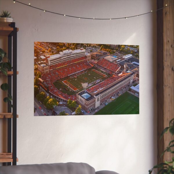 Illinois Fighting Illini Memorial Stadium Fine Art Posters - Image 3