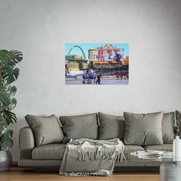 2017 Winter Classic Busch Stadium - Chicago Blackhawks vs St. Louis Blues Fine Art Posters - Image 2