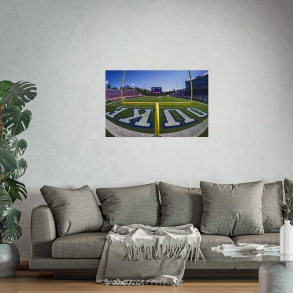 Duke Blue Devils Brooks Field at Wallace Wade Stadium Fine Art Posters - Image 2