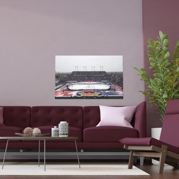 2022 Stadium Series Nissan Stadium - Tampa Bay Lightning vs Nashville Predators Indoor and Outdoor Silk Posters - Image 3