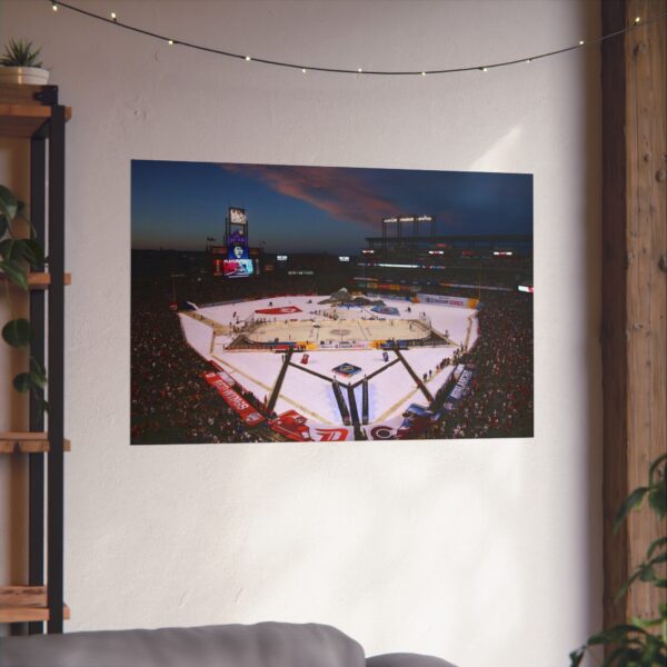 2016 Stadium Series Coors Field - Detroit Red Wings vs Colorado Avalanche Fine Art Posters - Image 3