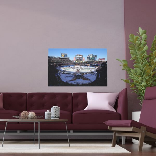 2018 Winter Classic Citi Field - New York Rangers vs Buffalo Sabres Indoor and Outdoor Silk Posters - Image 3