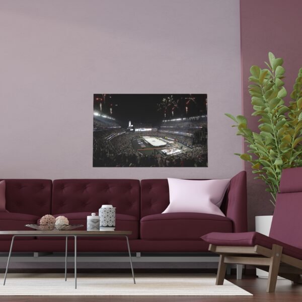 2019 Stadium Series Lincoln Financial Field - Pittsburgh Penguins vs Philadelphia Flyers Indoor and Outdoor Silk Posters - Image 3