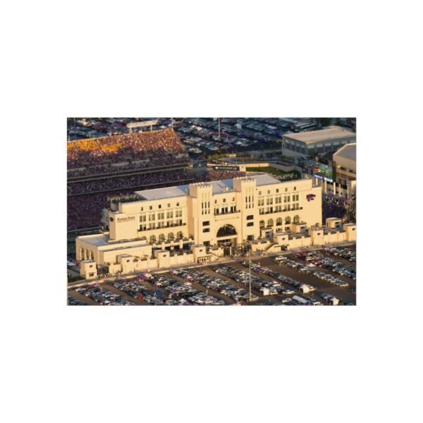 Kansas State Wildcats Bill Snyder Family Stadium Fine Art Posters