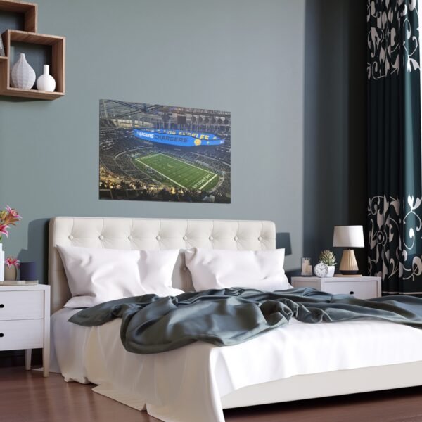 Los Angeles Chargers SoFi Stadium Indoor and Outdoor Silk Posters
