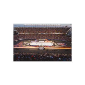2023 Heritage Classic Commonwealth Stadium - Calgary Flames vs Edmonton Oilers Fine Art Posters