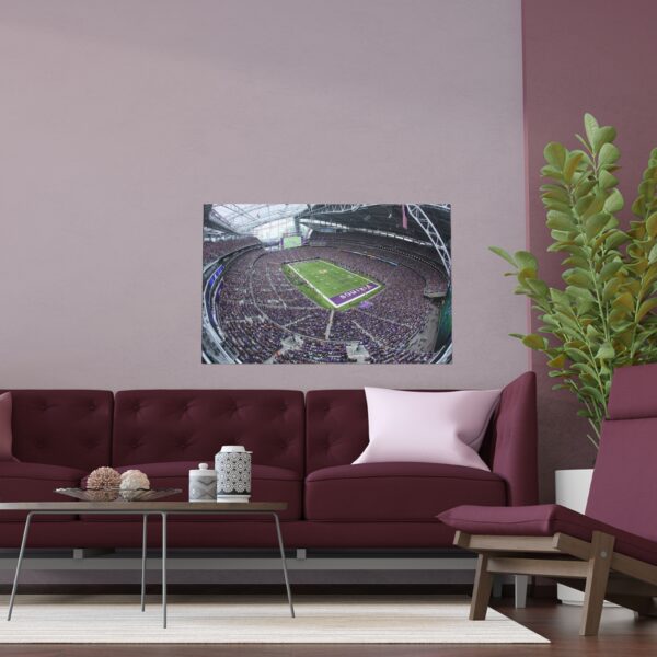 Minnesota Vikings U.S. Bank Stadium Indoor and Outdoor Silk Posters - Image 3
