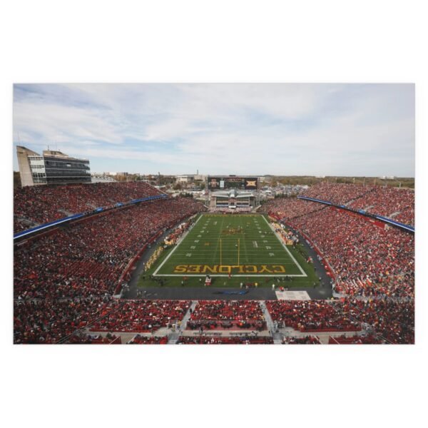 Iowa State Cyclones Jack Trice Stadium Indoor and Outdoor Silk Posters - Image 2