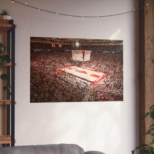Arkansas Razorbacks Bud Walton Arena Fine Art Posters - Image 3