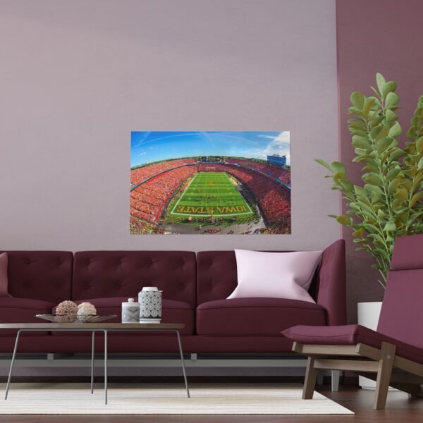 Iowa State Cyclones Jack Trice Stadium Indoor and Outdoor Silk Posters - Image 3