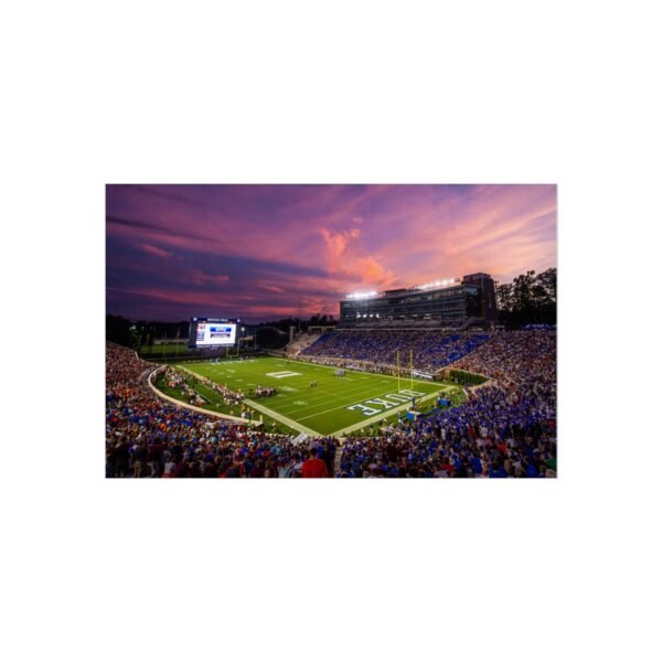 Duke Blue Devils Brooks Field at Wallace Wade Stadium Fine Art Posters