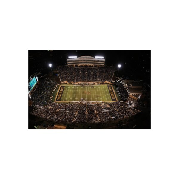 Wake Forest Demon Deacons Allegacy Federal Credit Union Stadium Fine Art Posters