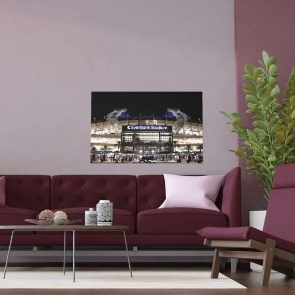 Jacksonville Jaguars EverBank Stadium Indoor and Outdoor Silk Posters - Image 3