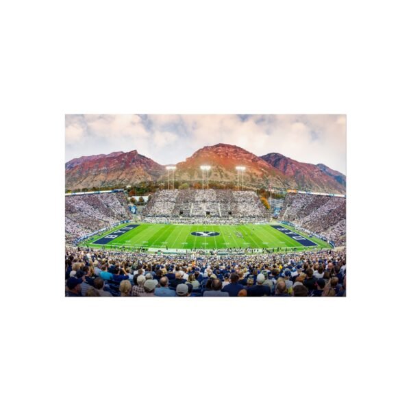 BYU Cougars LaVell Edwards Stadium Fine Art Posters