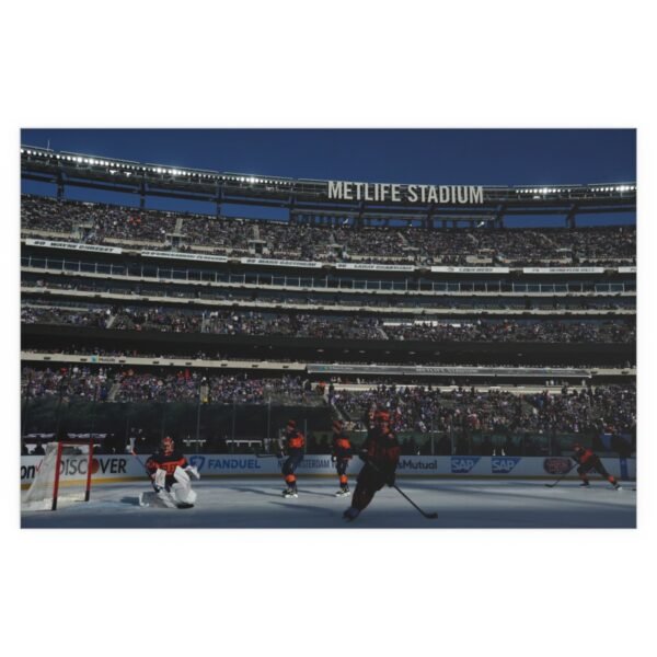 2024 Stadium Series MetLife Stadium - Philadelphia Flyers vs  New Jersey Devils Indoor and Outdoor Silk Posters - Image 2