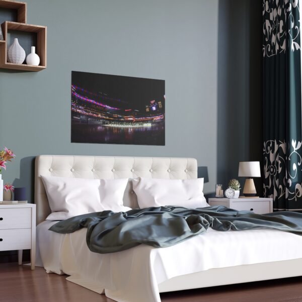 2022 Winter Classic Target Field - St. Louis Blues vs Minnesota Wild Indoor and Outdoor Silk Posters