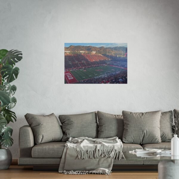 Utah Utes Rice–Eccles Stadium Fine Art Posters - Image 2