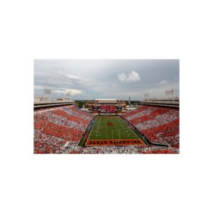 Oklahoma State Cowboys Boone Pickens Stadium Fine Art Posters