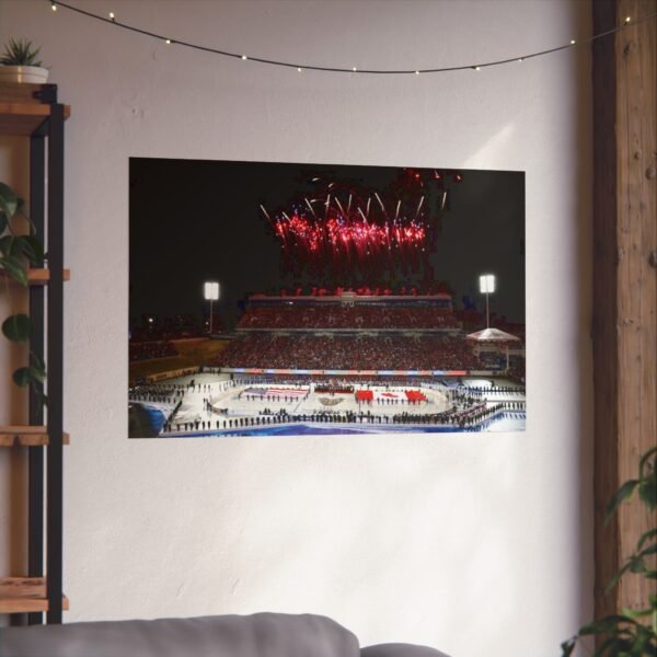 2018 Stadium Series Navy-Marine Corps Memorial Stadium - Toronto Maple Leafs vs Washington Capitals Fine Art Posters - Image 3