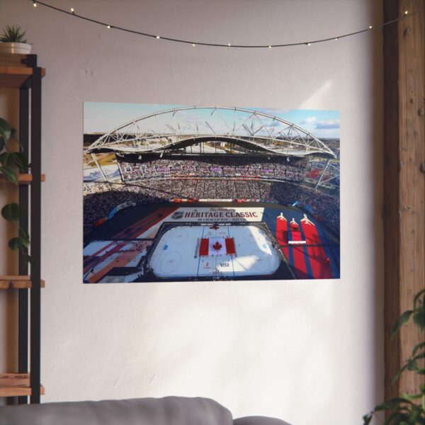2016 Heritage Classic Investors Group Field Edmonton Oilers vs Winnipeg Jets Fine Art Posters - Image 3