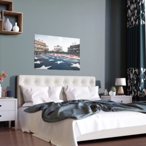 Tennessee Titans Nissan Stadium Indoor and Outdoor Silk Posters
