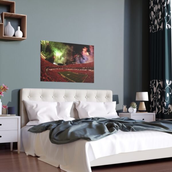 Kansas City Chiefs Arrowhead Stadium Indoor and Outdoor Silk Posters